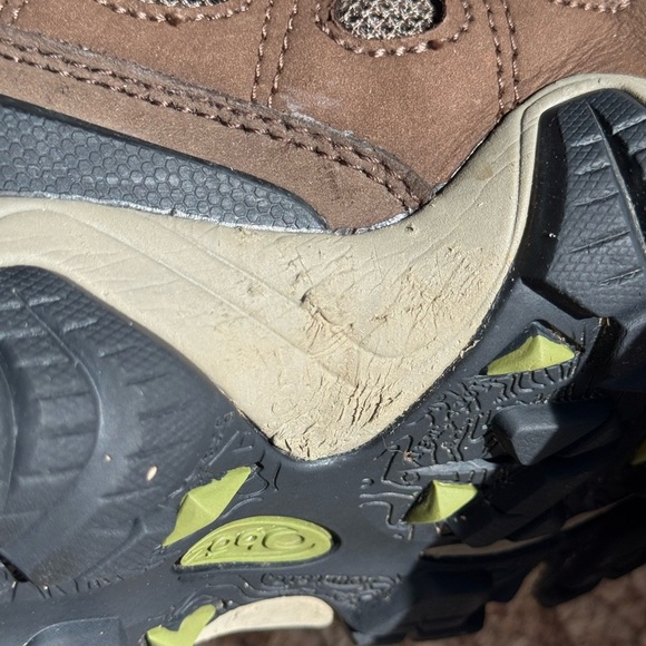 OBOZ B Dry w/OFit Insole Laced Hiking Style Boots Brown Leather & Textile Size 9 - Picture 10 of 13